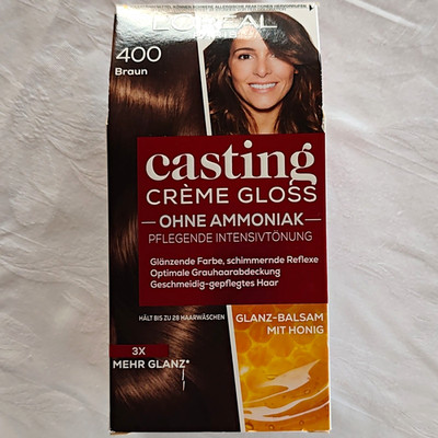 L'Oréal Paris Casting Crème Gloss ohne Ammoniak 400 Mittelbraun