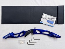 Win & Win WINEX Bogenschießen Recurve Riser - 25" - Rechtshänder - blau - ILF Fitting