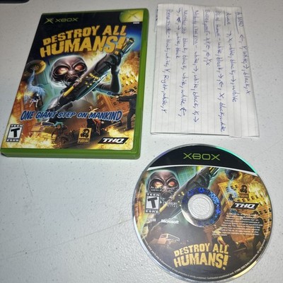 Destroy All Humans! (Xbox) Tested Working