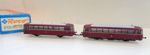 Roco H0 43045 Schienenbus-Set VT 98 2 tlg. der DB analog in OVP BH4387 | Condition: Gebraucht