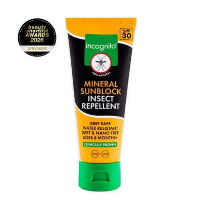 Mineral Sunblock and Incognito effect -  100ml INCOGNITO