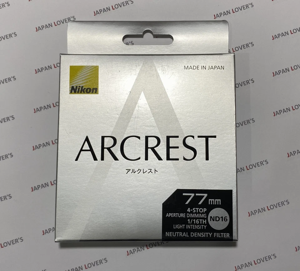 Nikon ARND16F77 ARCREST ND FILTER ND16 3.0 inches (77 mm)  Nikon ND Filter. - Image 3 of 3