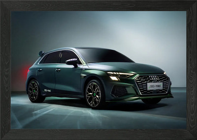 Audi A3 Sportback YIBO Edition Framed Wall Art Poster Canvas Print Picture