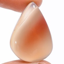 Natural Botswana Agate Pear Shape Cabochon Gemstone 22 Ct. 24X17X6 mm GC-30893