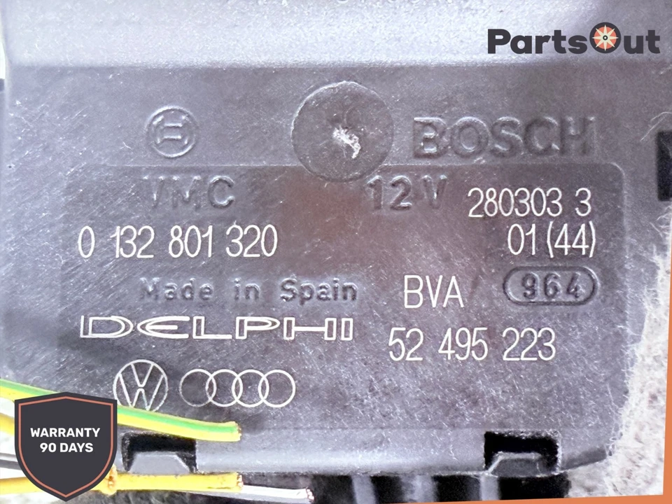 Porsche Cayenne VW 2002-2010 calentador de aire ventilación aleta actuador motor 7L0907512A fabricante de equipos originales Foto 3 de 3