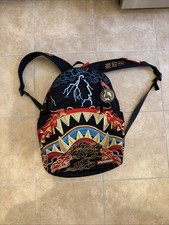 Sprayground Backpack Dragon Shark Nightmare L...
