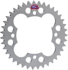 Renthal 520 Ultralight Aluminum Rear Sprocket 38T Silver #437U-520-38GBSI