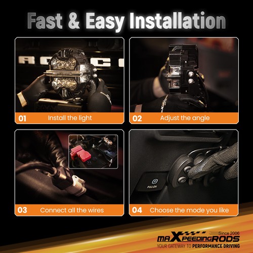 7" LED Light Bar 252W DRL Spot Flood Combo Off Road Driving Light IP68 6000K - Picture 5 of 19