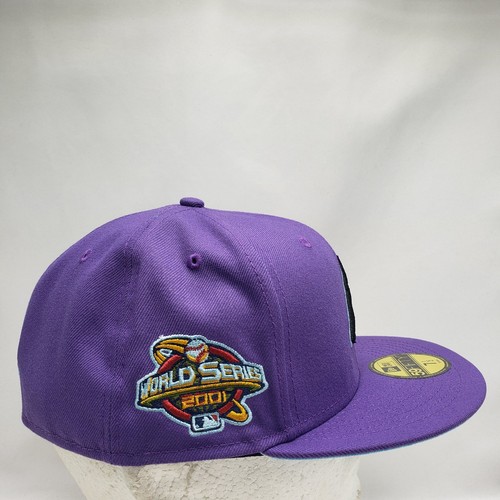 New Era 59Fifty Arizona Diamondbacks MLB Cloud Undervisor Fitted Hat Cap 7 3/8 - Picture 2 of 6