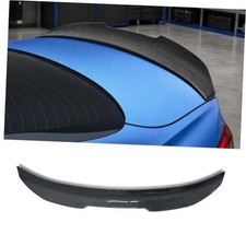 PSM Style Rear Spoiler for BMW 4 Series Coupe 2013-2020 Carbon Fiber Pattern F32