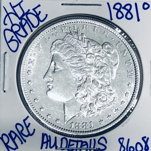 1881 O MORGAN SILVER DOLLAR AUTHENTIC HI GRADE U.S. MINT COIN FREE SHIPPING 8608