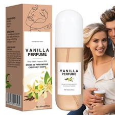 Hair Fragrance Mist 60ml Vanilla Scent Boost Spray Refreshing Body Spray Premium