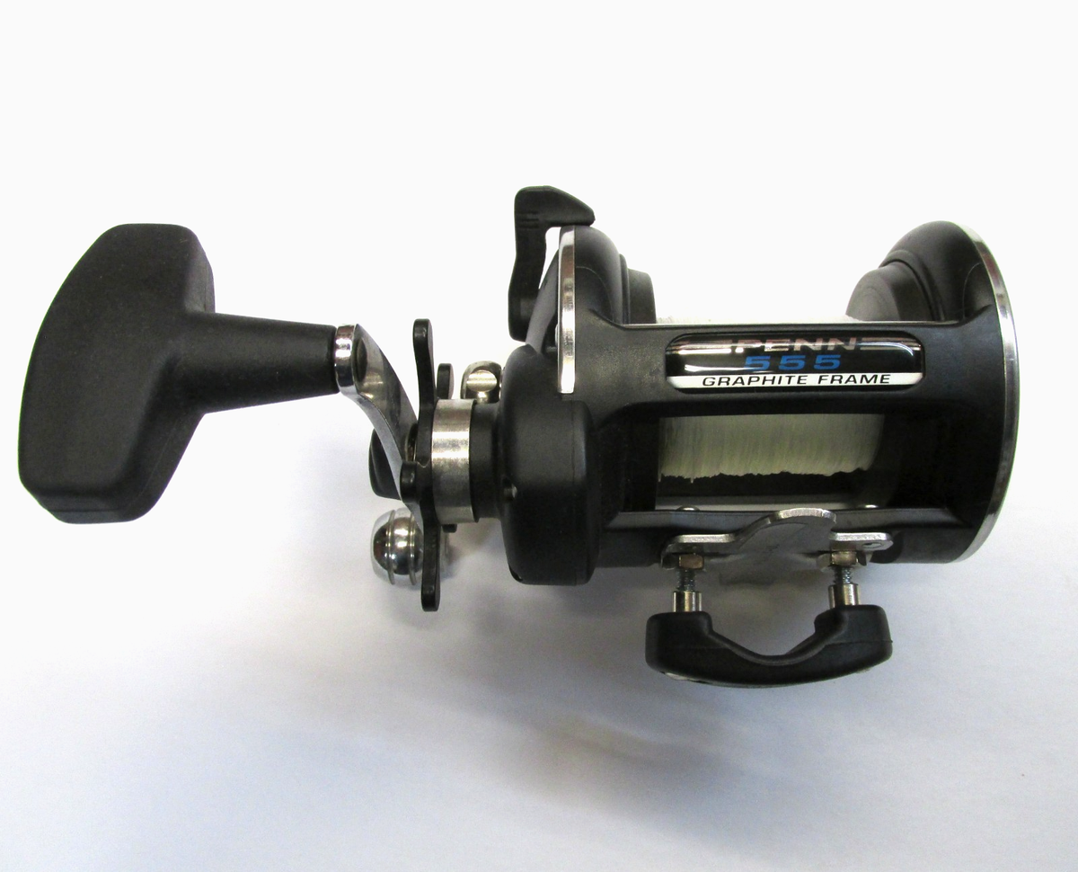 PENN 555GS CASTING JIGGING TROLLING FISHING R-Hand GRAPHITE REEL