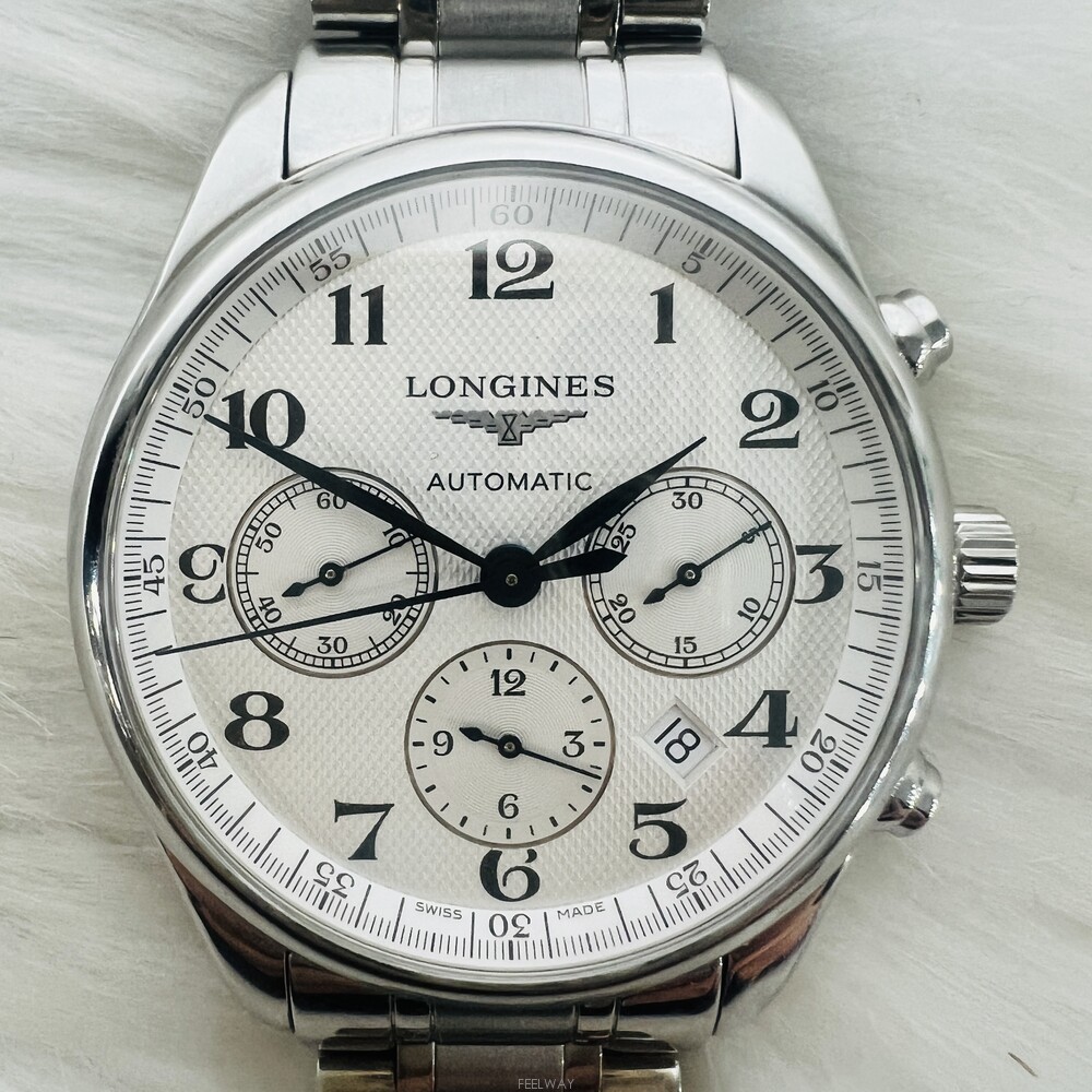 Longines Automatic Master Collection Chrono Steel… - image 5