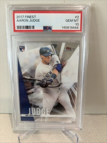 Aaron Judge #2 2017 Topps Finest card