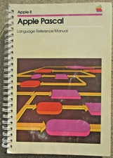 Apple II Apple Pascal Language Reference Manual 1981 Spiral Bound Paperback PC