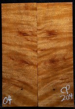 Camphor Burl 204 Knife Scales 5"x 1.75"x 1/2" note defects