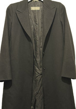 Max Mara VTG. Overcoat Women s Button Black S...