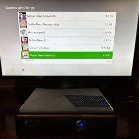 Xbox 360 With Full Game Library - Clean