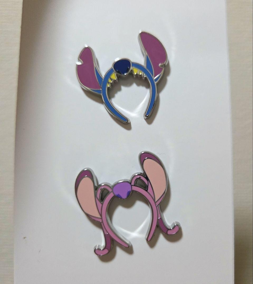Tokyo Disney Resort  Stitch Angel Headband Pin Badge TDR
