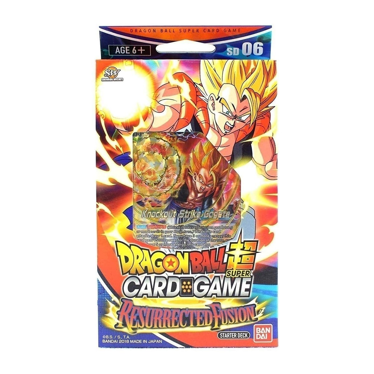 dragon ball super card game resurrected fusion Bandai Namco Dragon Ball Super Card Game: Resurrected Fusion Starter Deck