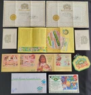 Cabbage Patch Kids Vtg. TWINS Birth Certificates ~Lisabeth Kelly & Belva Ariana