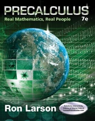 Precalculus, Ron Larson,  Hardback
