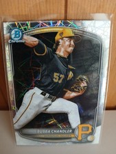 2025 Bowman Chrome - Prospects Bubba Chandler #BCP-171 Laser Refractor (RC)