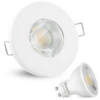 Led Einbaustrahler IP65 Neutralweiß GU10 3W Deckenlampe Flach Leuchte Deckenspot