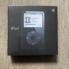 Apple IPod 5th generation 30gb in Black, New sealed collectors item - Read Desc