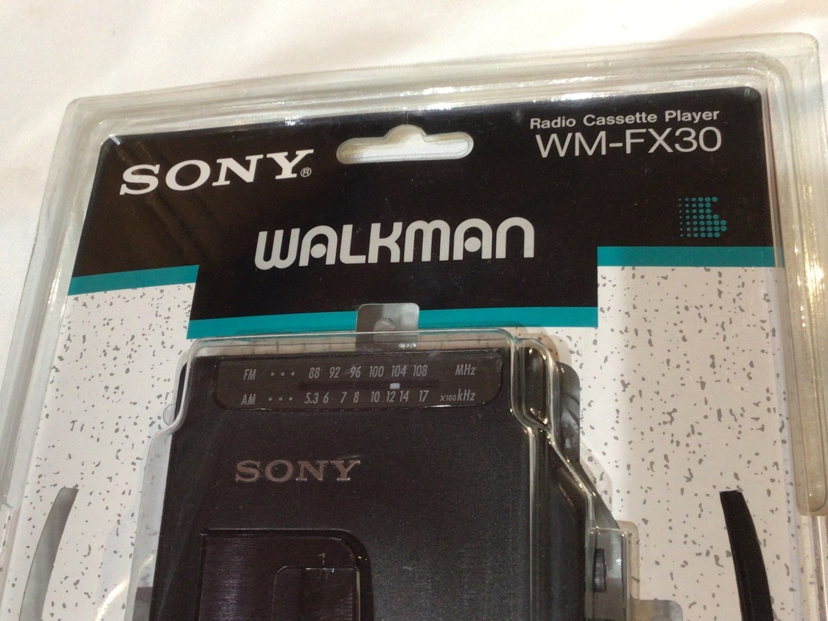 Sony Radio Cassette Player Wm-fx30 Auto Reverse Walkman Fm/am for