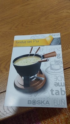 Boska Fondue Set Pro 19 cm x 8 cm schwarz