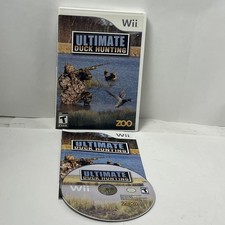Ultimate Duck Hunting (Nintendo Wii, 2009) CIB Complete w/Manual - Disc Mint
