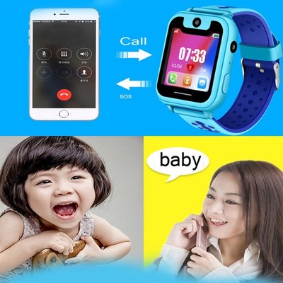 Kids Smart Phone Watch 2G Network For Kids LBS Location Child