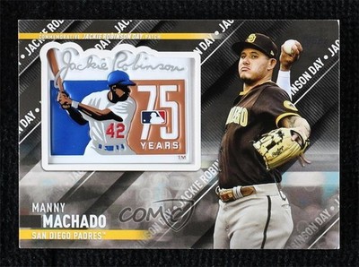 2022 Update Special Event Manufactured Relics Black Manny Machado Patch 0s1o