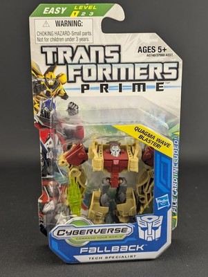 Transformers Prime Cyberverse Fallback SEALED Hasbro 2012 Legion Class
