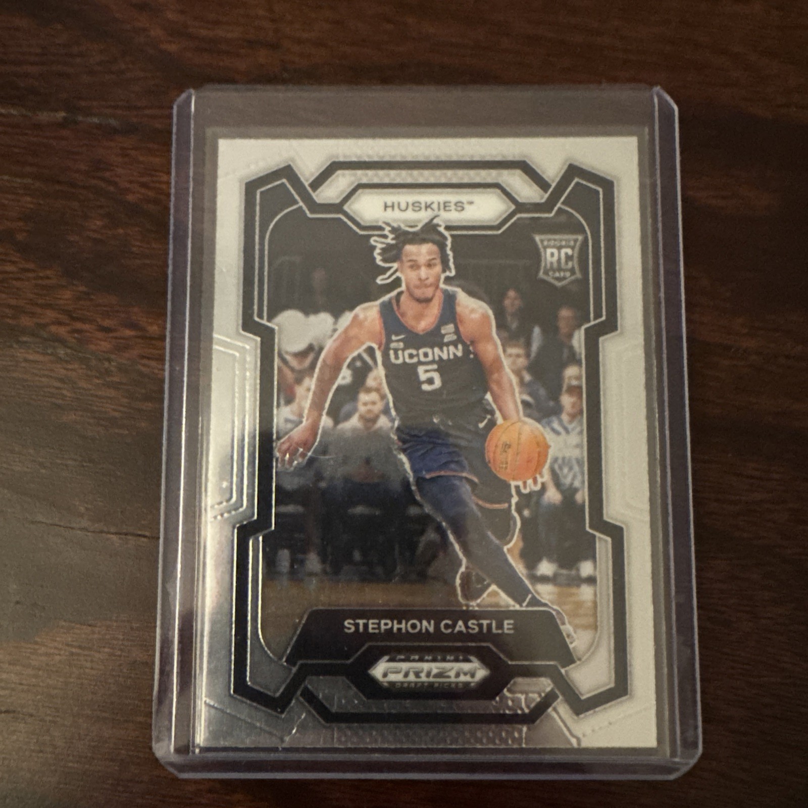 2024-25 Panini Prizm Draft Picks - Stephon Castle #17 Silver Prizm (RC)