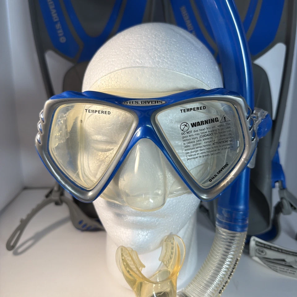 U.S. Divers  Snorkeling Set - Adult Sm/Md Mask, Proflex Fins, Snorkel With Bag - Image 2 of 4