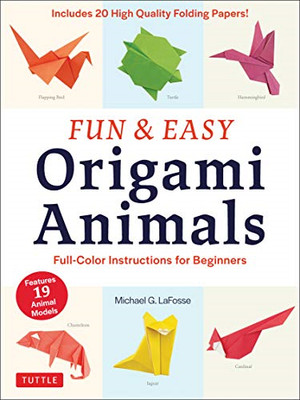 Fun and Easy Origami Animals: Full-Color Instructions f -  NEW Michael G. Lafo 2