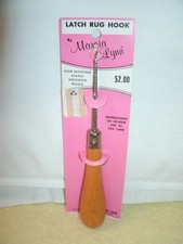 Vtg Lot 10- Latch Rug Hooking Tools-Marcia Lyn/Susan Bates/Boye/Sici--New/Used
