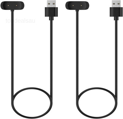 Charger Compatible with Amazfit Bip 5 Unity/Bip 5/GTS 2 Mini/Bip Black+Black