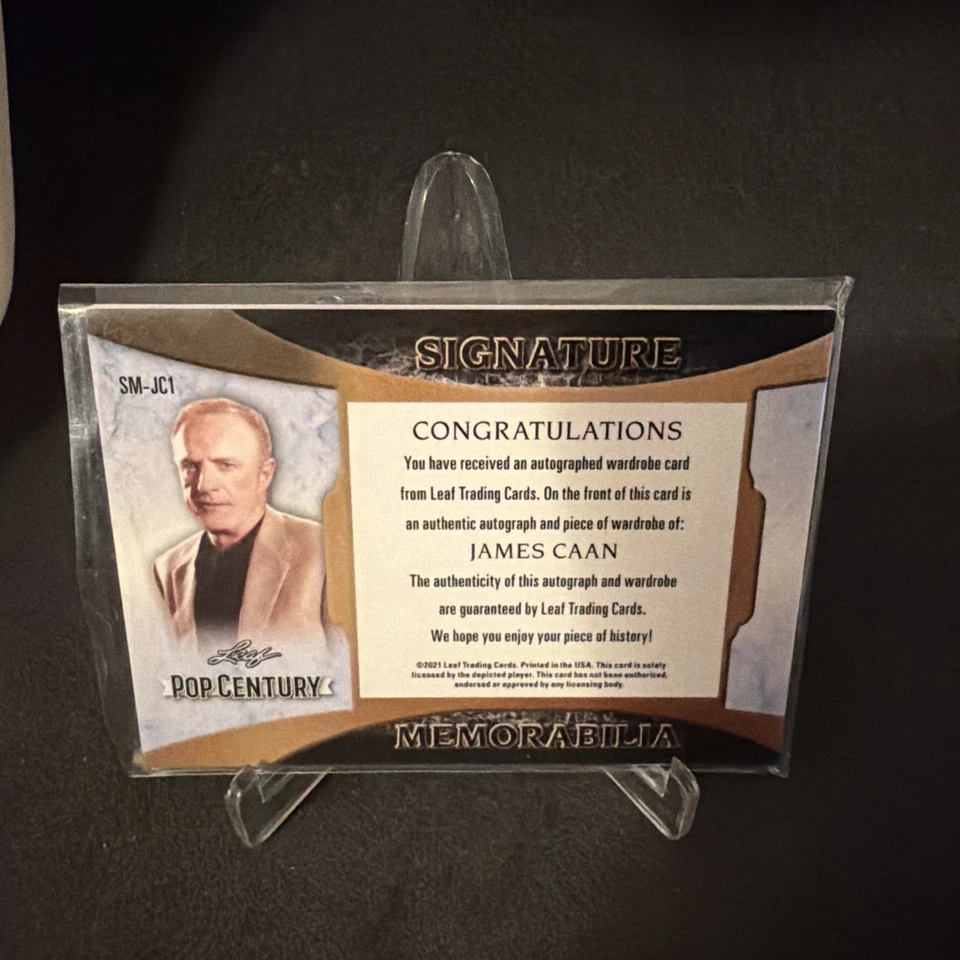 Parche de armario Leaf Pop Century 2021 rojo James Caan automático 22/25 Foto 2 de 2