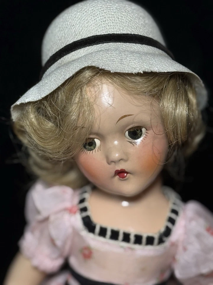 Boneca Wendy Ann 13” 1935-48 Madame Alexander composição cintura torcida - Excelente! - Imagem 3 de 4