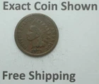 1879 Indian Head Penny Cent Nice Collectible Example Free Shipping