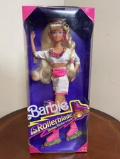 NIB 1991 Mattel Rollerblade Barbie 2214
