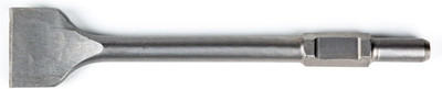 Hex Shank Scraping Chisel, 3 Inch X 12 Inch