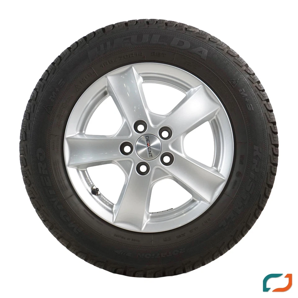 VW Polo AW 2G Seat Ibiza KJ KL Winterräder Winterreifen 185/70 R14 88T 14 Zoll - Bild 4 von 4