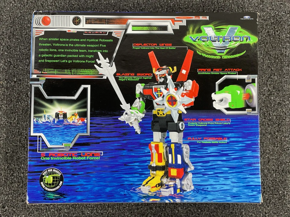 Trendmasters 1998 Lion Force Voltron The Third Dimension NIB NEW RARE UNOPENED - Image 3 of 4