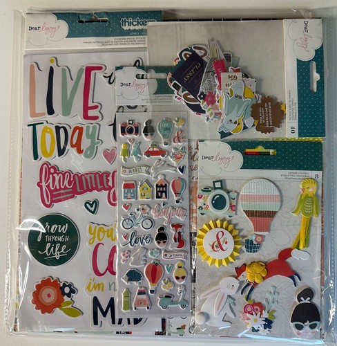 Dear LIzzy 12 x 12 Scrapbook Kit-Variations-Lovely Day, Happy Place, Stargazer, - Picture 5 of 99