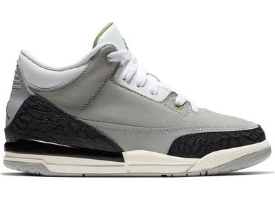 jordan retro 3 light smoke grey